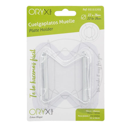 Cuelgaplatos Muelle Para Platos De Ø 22 A 26 Cm._2