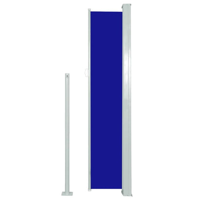 Vidaxl Toldo Lateral Retráctil Para Patio Azul 160x500 Cm_3