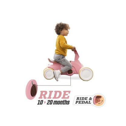 Correpasillos Berg Go2 Retro Pink.