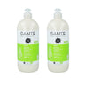 Pack 2x Gel de ducha Bio de piña y limón Sante, 950 ml