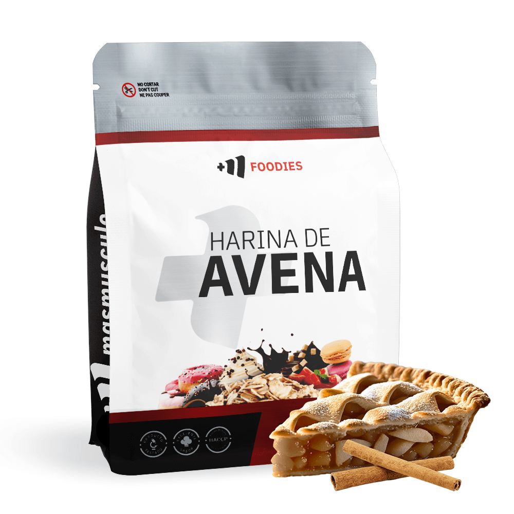 Harina De Avena - 2kg - Tarta De Manzana - Avena - Masmusculo_0