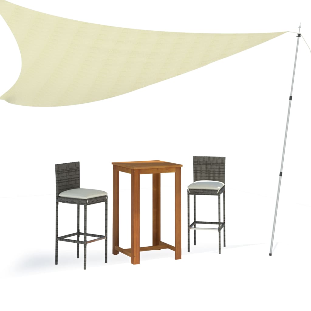 Postes Telescópicos De Toldo 2 Uds Acero Galvanizado 102-260 Cm_2