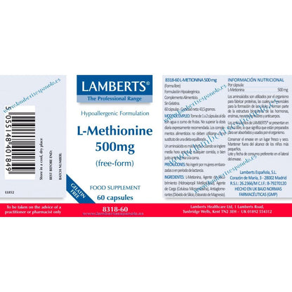 L-Metonimia 500 mg Lamberts
