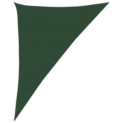 Vidaxl Toldo De Vela Hdpe Verde Oscuro 160 G/m² 4x5x6,8 M_0