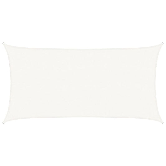 Vidaxl Toldo De Vela Blanco Hdpe 160 G/m² 2,5x5 M_0