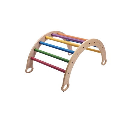 Arco/balancín Pikler De Madera Y Color. Med: 80 X 50 X 45 Cm. Arcksc0012. Woodgo._0