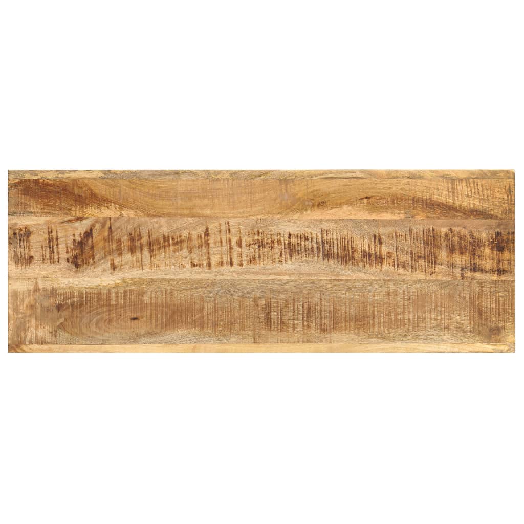 Mesa Consola De Madera Maciza De Mango 100x35x76 Cm_1