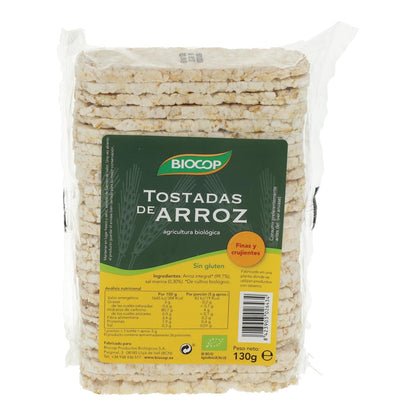 Tostadas Arroz Biocop, 130 g
