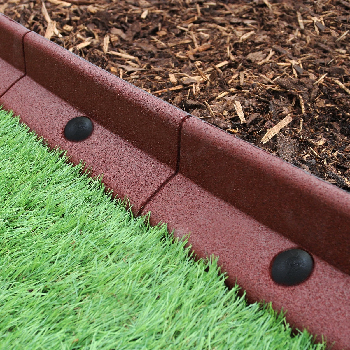 Bordes De Césped Terracota Flexibles Jardín Bordes De Césped Paquete De 6 X 1.2m_3