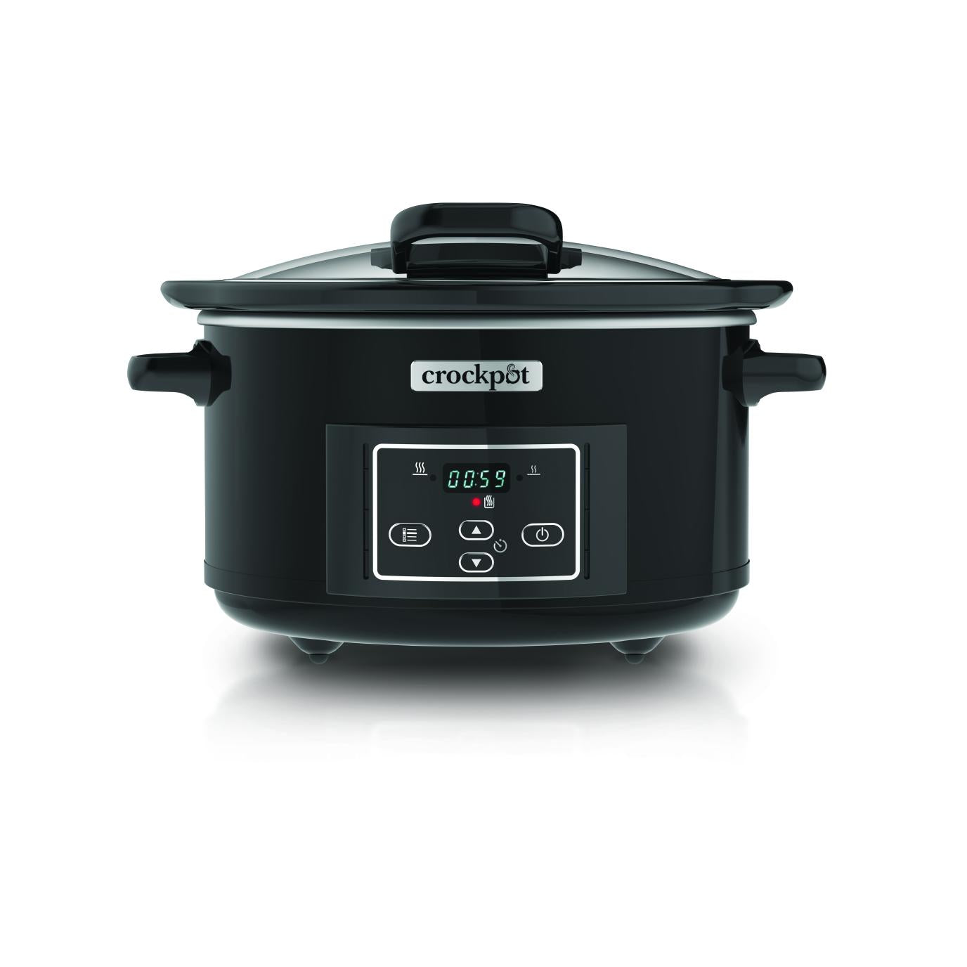 Crockpot olla cocción lenta 4,7 L CSC052X con tapa abatible