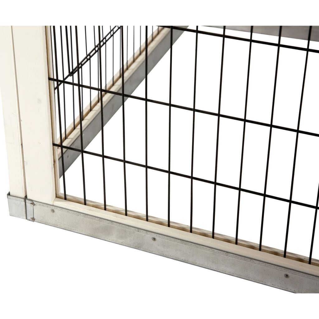Kerbl Casa Para Roedores Con Fondo De Metal Lucky Blanco 115x65x100 Cm_3