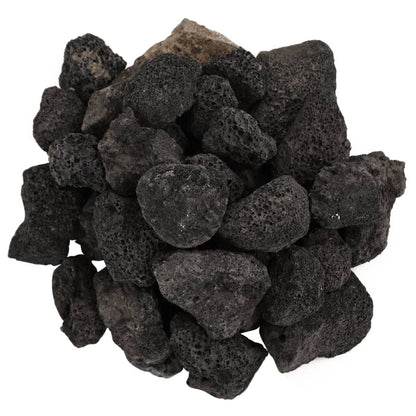 Vidaxl Rocas Volcánicas Negras 25 Kg 3-5 Cm_2