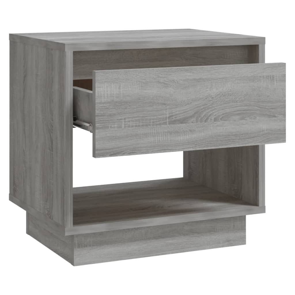 Mesitas Noche 2 Uds Madera Ingeniería Gris Sonoma 45x34x44 Cm_4
