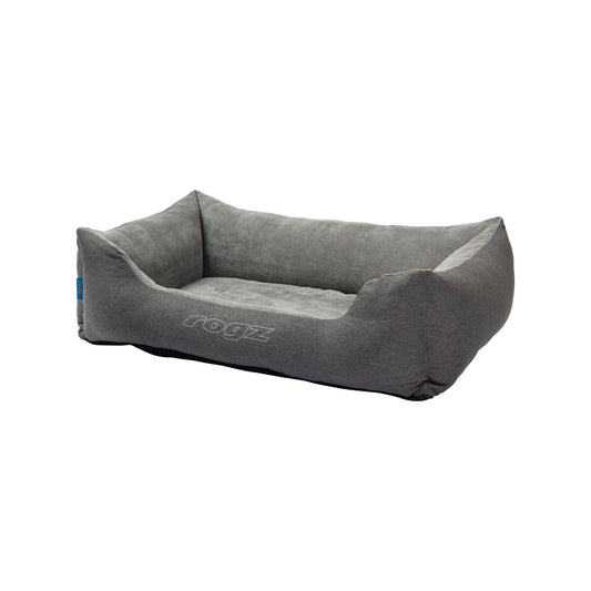 Cama Para Perro Rogz Durban 90x59x29cm Denim Gris Talla L (21-40kg)_0