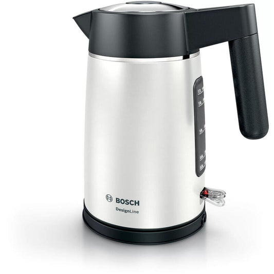 Hervidor De Agua Bosch Twk 5p471 1.7 L 2400 W Black, Silver_0
