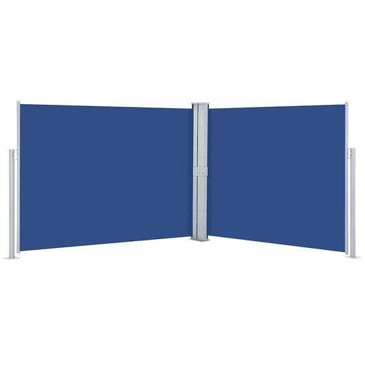Vidaxl Toldo Lateral Retráctil Azul 140x1000 Cm_0