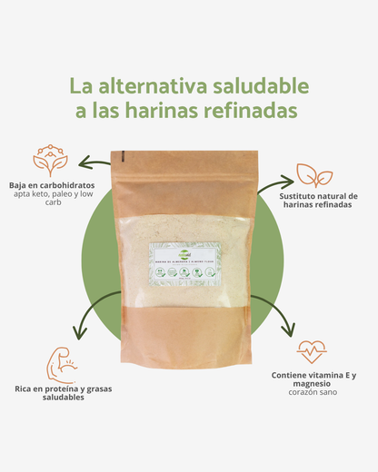Harina De Almendra Natural Extrafina 1kg Origen California_2