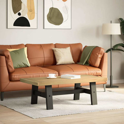 Mesa De Centro Noain Patas En A Madera Maciza Pino 120x60x40 Cm_0