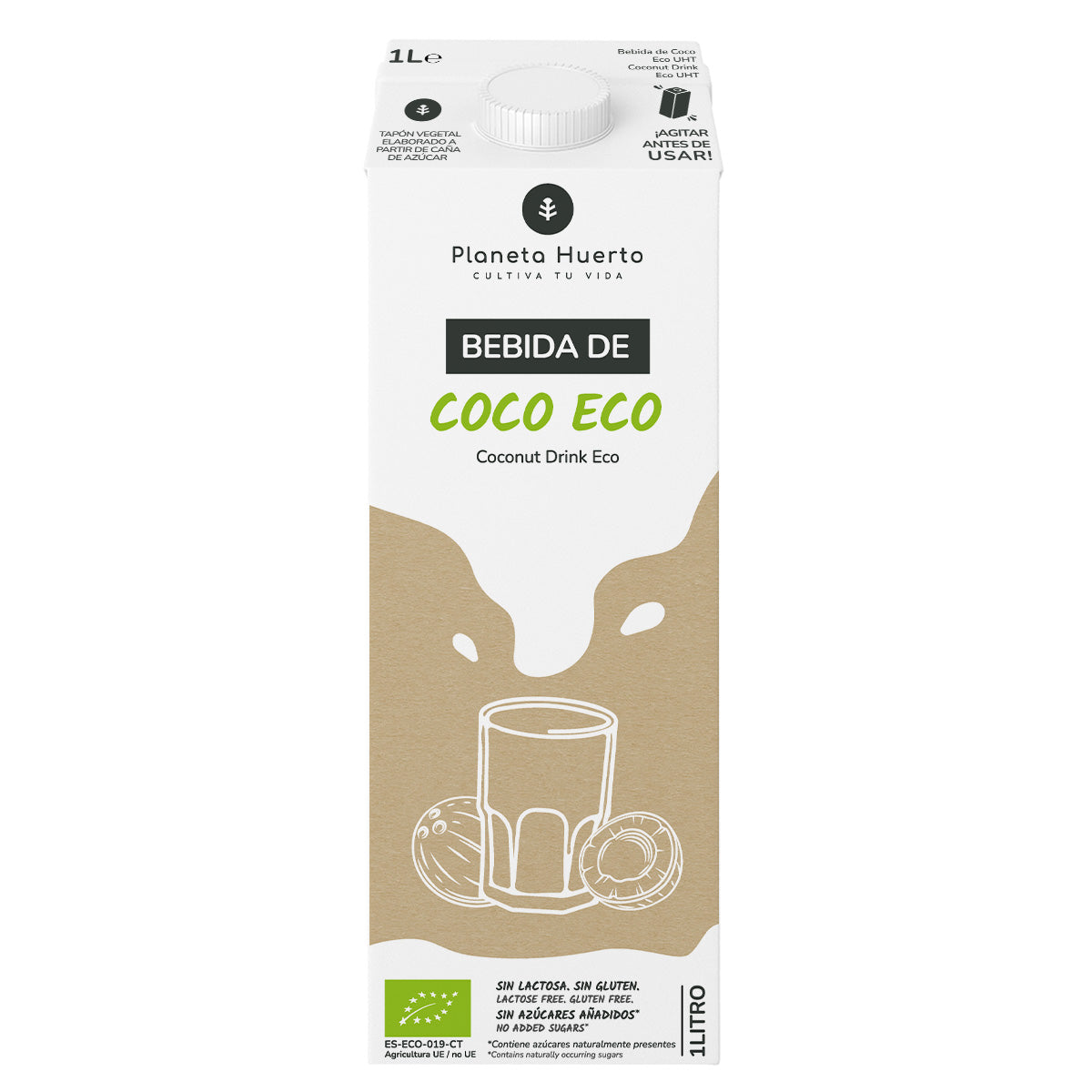 Bebida de Coco Eco Planeta Huerto 1L