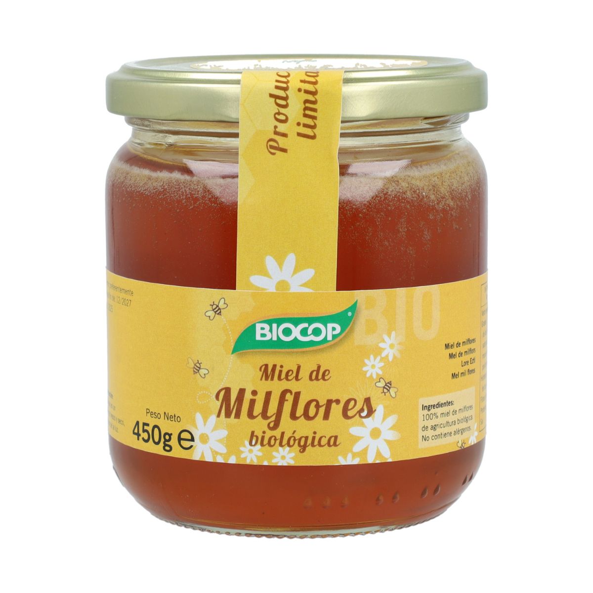 Miel Milflores Biocop 450 g