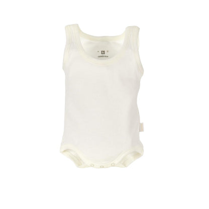 Body desmangado para recién nacidos en color beige talla 12