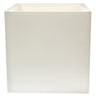 Macetero De Polietileno Blanco 40x40 Cm