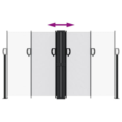 Vidaxl Toldo Lateral Retráctil Blanco 140x600 Cm_4