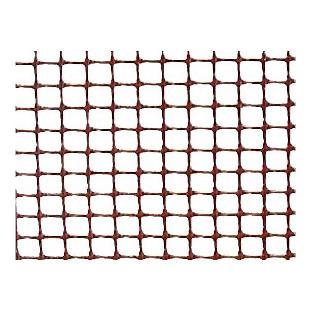 Malla Plast. Marron 10x10mm Aprox. Cuadranet Premiun_1