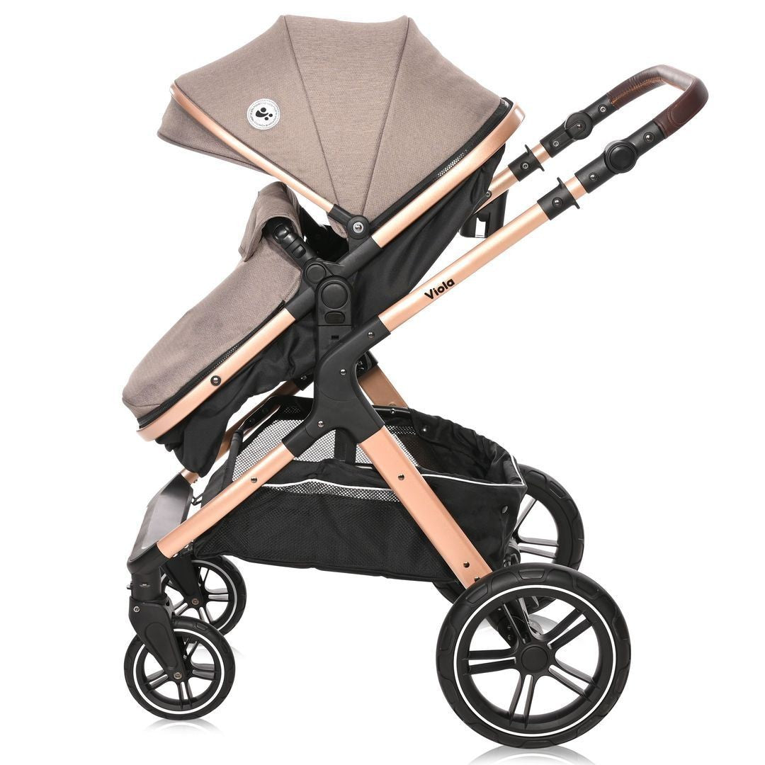 Carrito De Bebé Dúo Convertible Viola Hasta 22 Kg Pearl Beige_3
