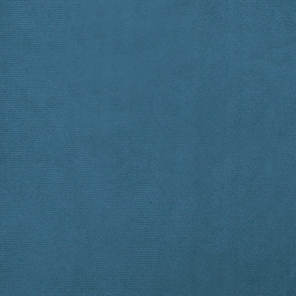 Cama Para Perros Con Extensión Terciopelo Azul 100x50x30 Cm / Vetonek_1