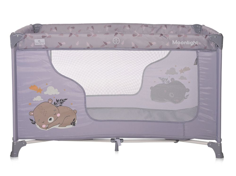 Cuna De Viaje Moonlight (1 Nivel) Grey Dreams_1