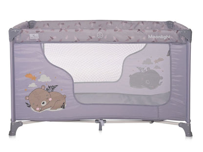 Cuna De Viaje Moonlight (1 Nivel) Grey Dreams_1