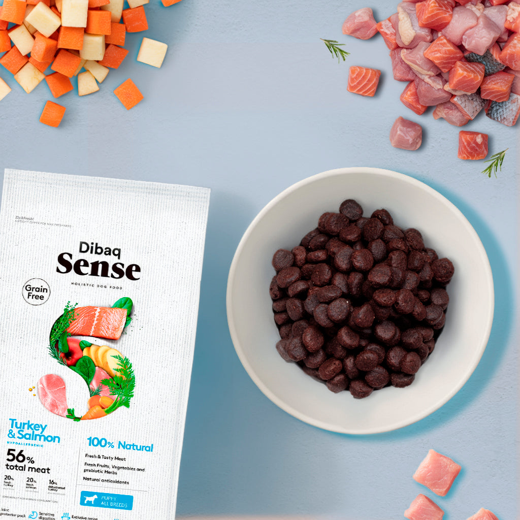 Dibaq Sense Grain Free Salmón Y Pavo (cachorro)_2