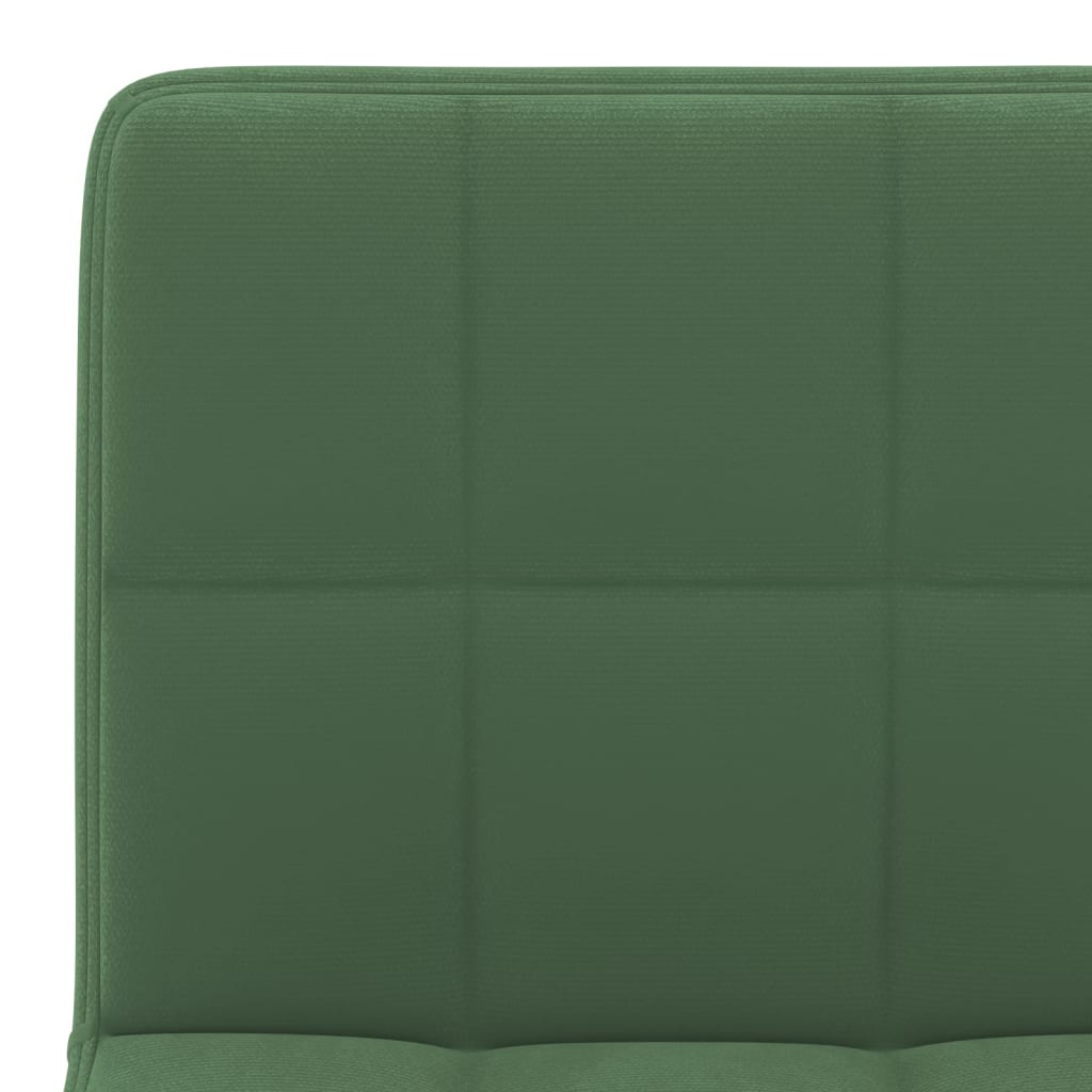 Taburete De Cocina De Terciopelo Verde Oscuro_5