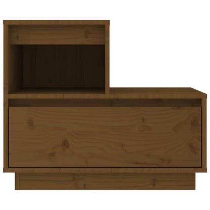 Mesitas De Noche 2 Uds Madera De Pino Marrón Miel 60x34x51 Cm_2