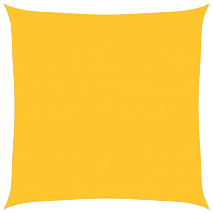 Vidaxl Toldo De Vela Cuadrado Hdpe Amarillo 160 G/m² 4,5x4,5 M_0