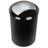 Cubo De Basura Spirella Colección Sydney Color Negro Acrilico (5l)