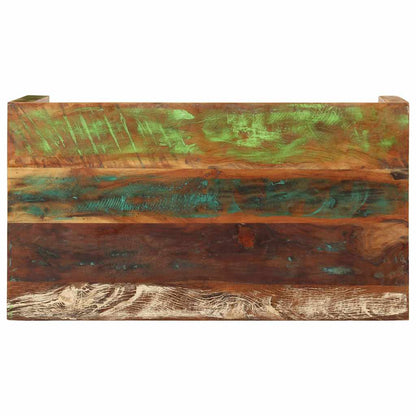Mesa De Centro Madera Maciza Recuperada 110x55x40 Cm_2