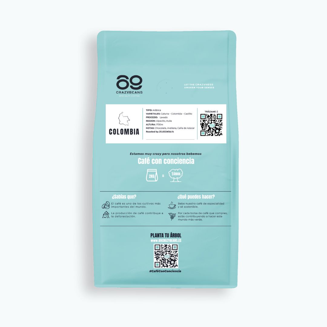 Cafe de Especialidad en grano | Colombia | 100% Arábica | 84 puntos| Cafe en grano natural arabica_5