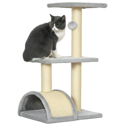 Pawhut Árbol Rascador Para Gatos Mediano_0