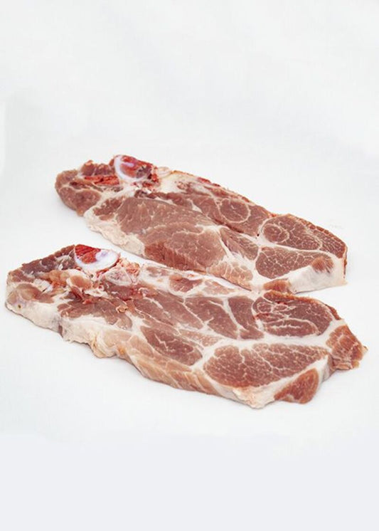 Chuletas De Aguja De Cerdo Gallego - 1 KG_0