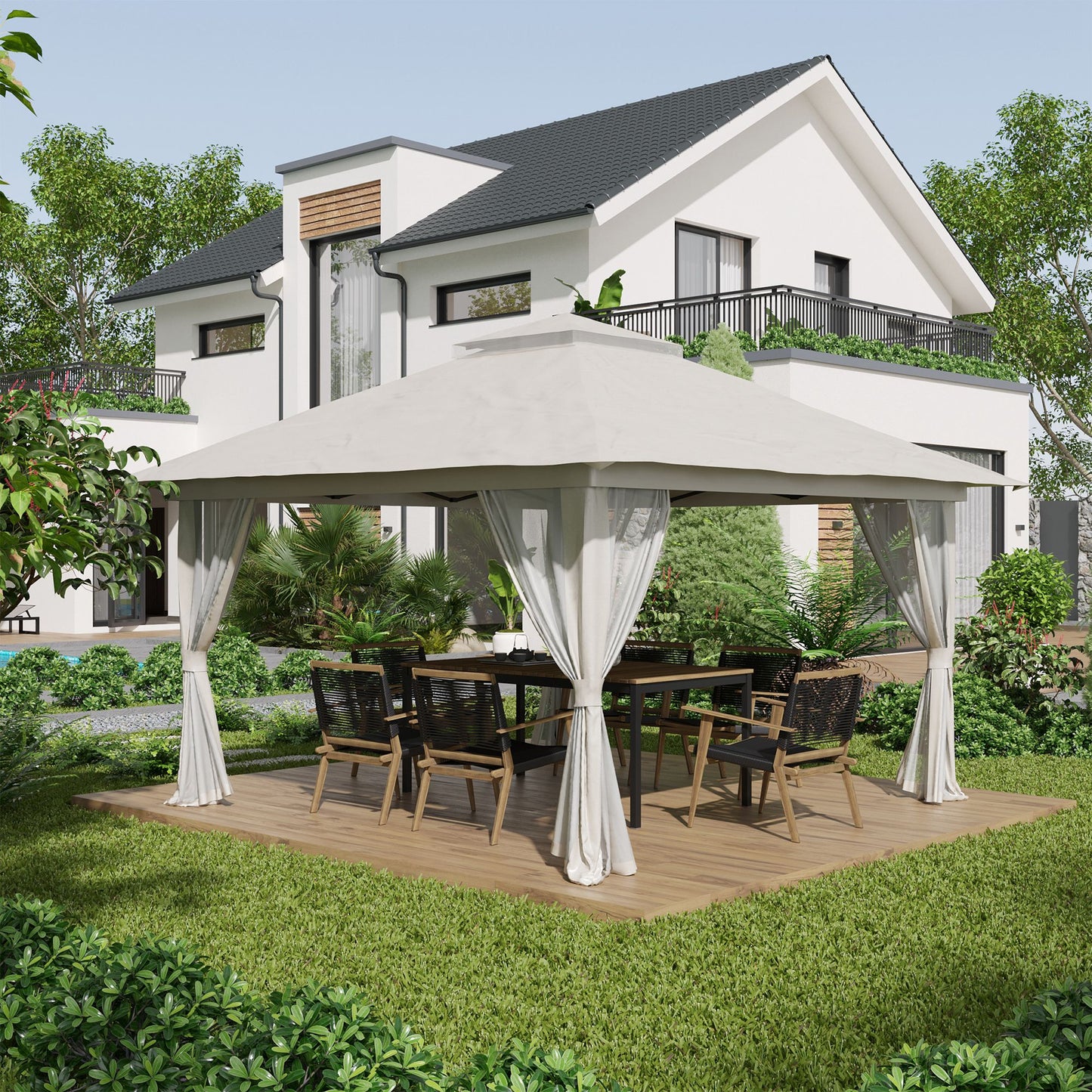 Outsunny Carpa Plegable Pop-up 4x4x2_1