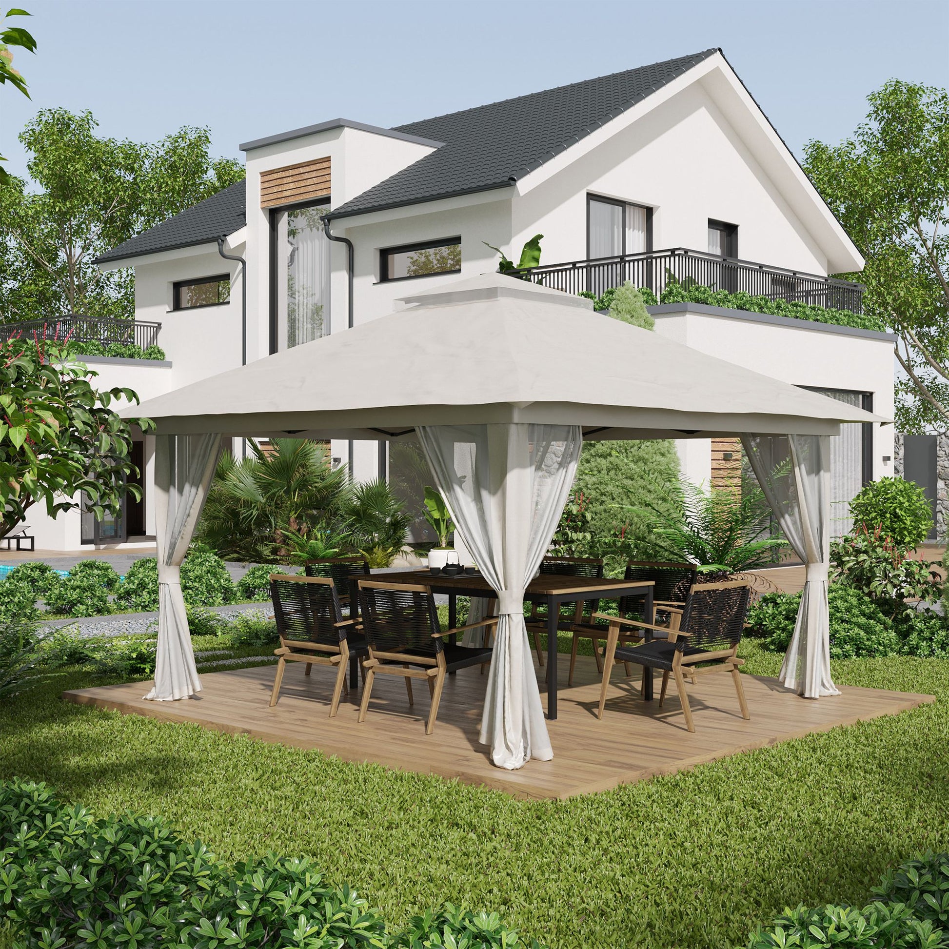 Outsunny Carpa Plegable Pop-up 4x4x2_1