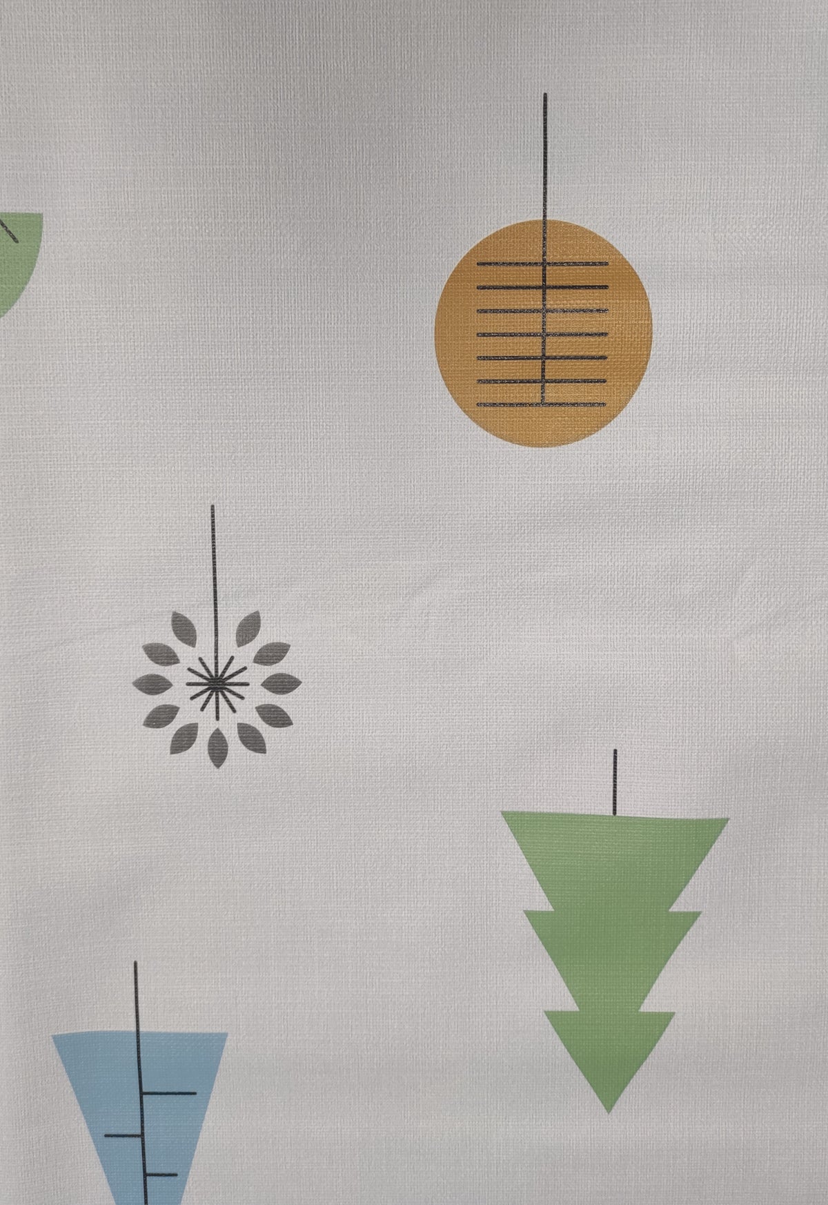 Mantel| Composicion Pvc| Base Poliester| Antimanchas| Arboles