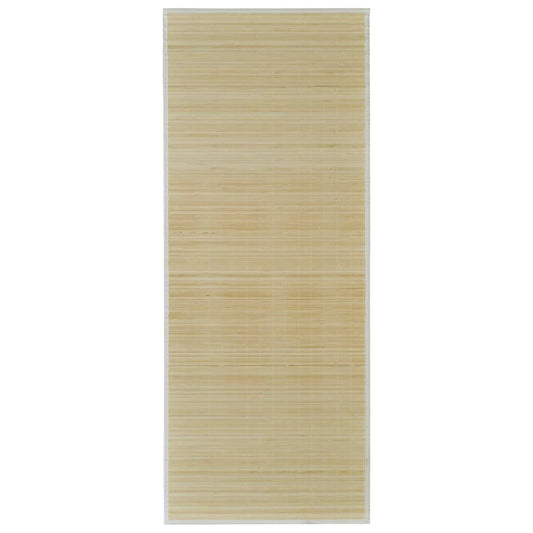 Vidaxl Alfombra De Bambú 100x160 Cm Natural_0