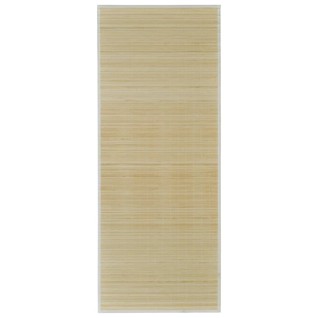 Vidaxl Alfombra De Bambú 100x160 Cm Natural_0