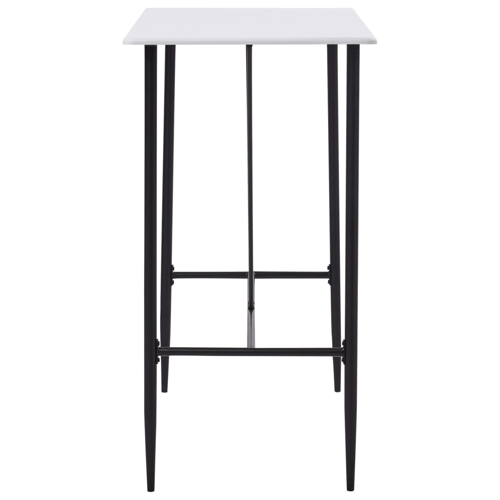 Mesa Alta De Cocina Mdf Blanco 120x60x110 Cm_1