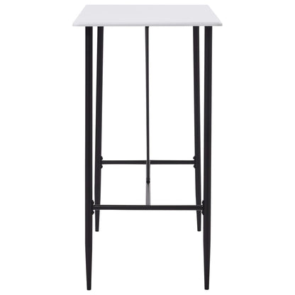 Mesa Alta De Cocina Mdf Blanco 120x60x110 Cm_1