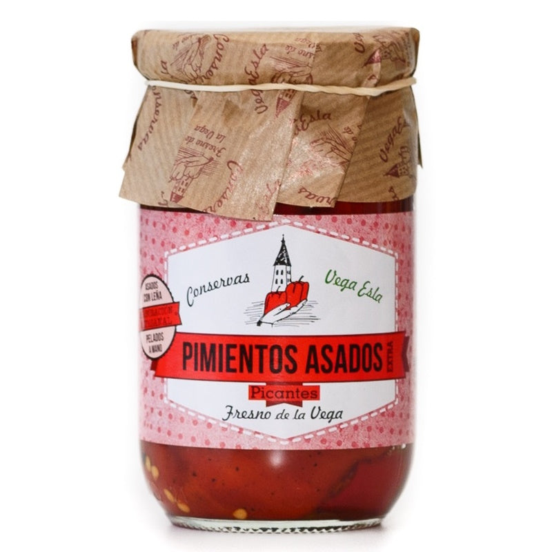 Pimiento asado picante tarro de cristal 314ml_0