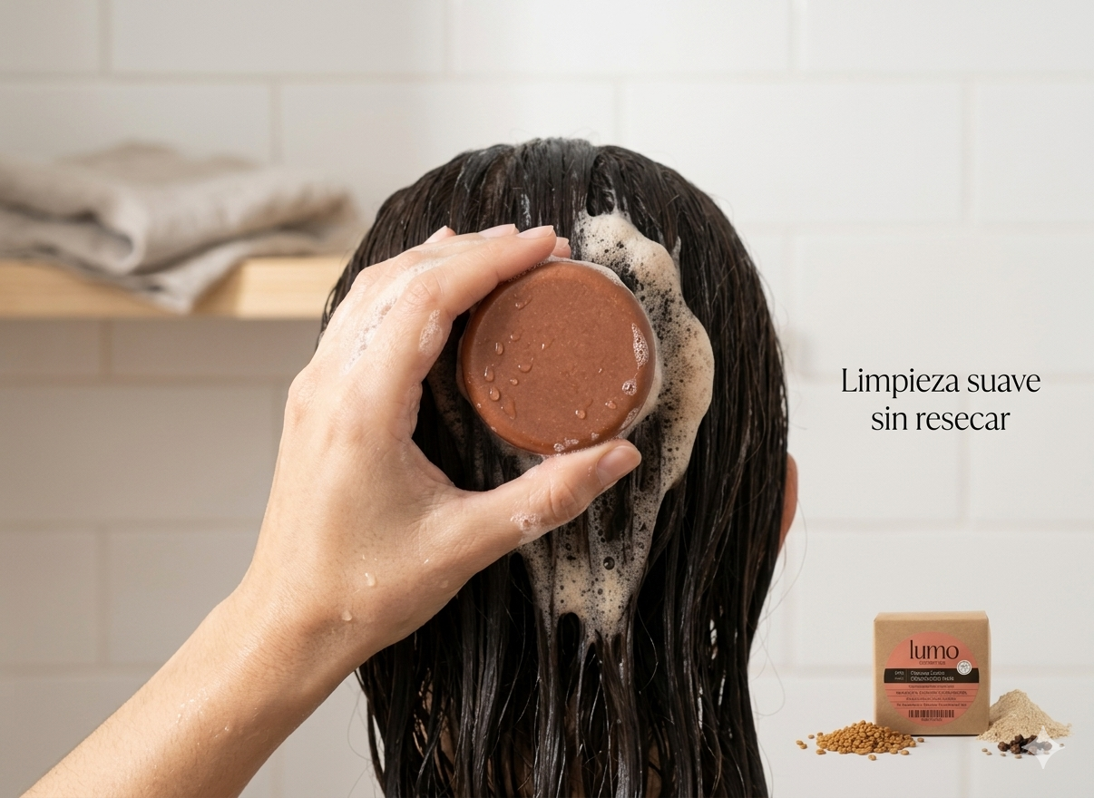 Champú Sólido Rizos Lumo Cosmetics – Volumen Y Definición Método Curly, Sin Sulfatos Ni Siliconas, Hidratante Con Baobab_3